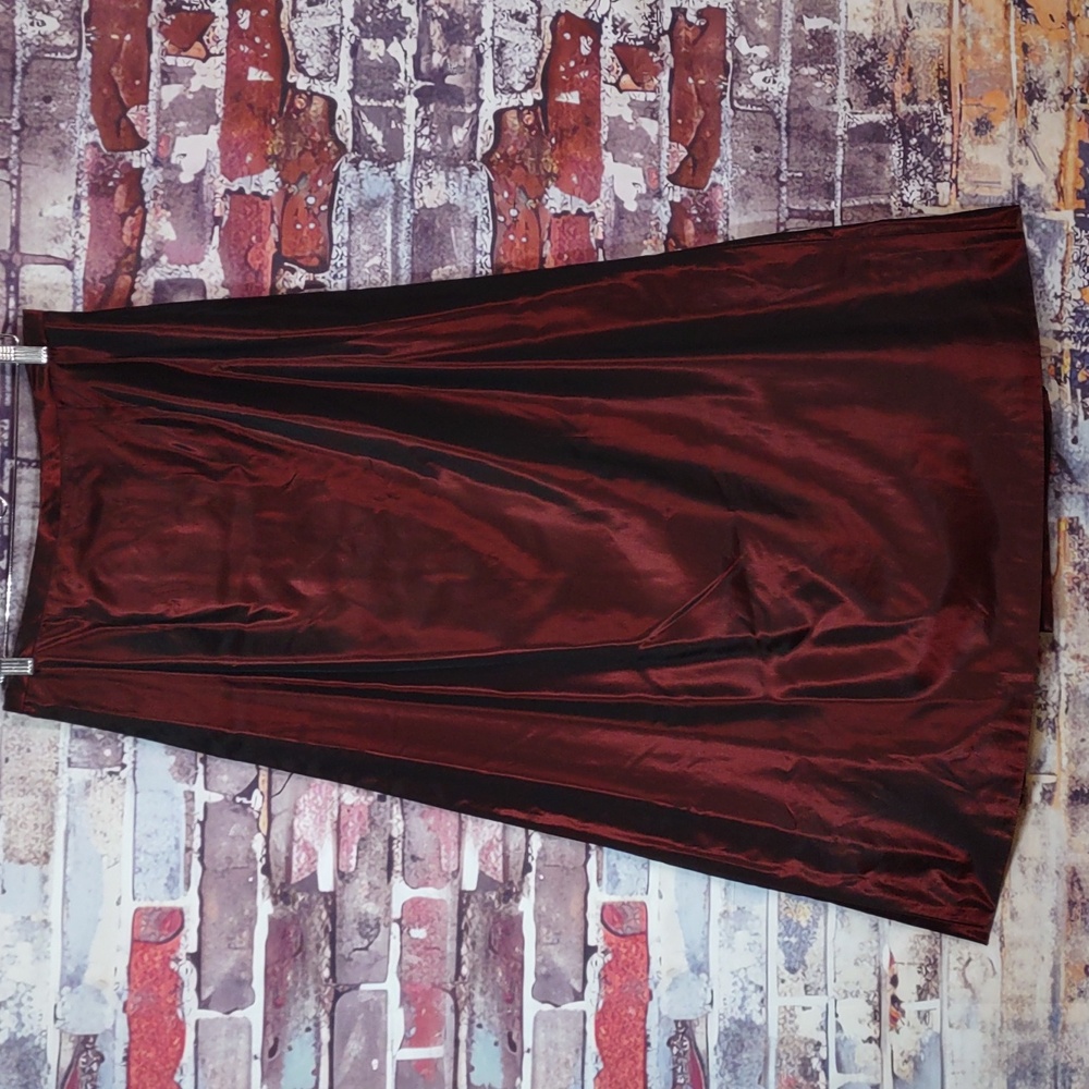 Ann Taylor Irridescent Taffeta Skirt - Picture 3 of 8